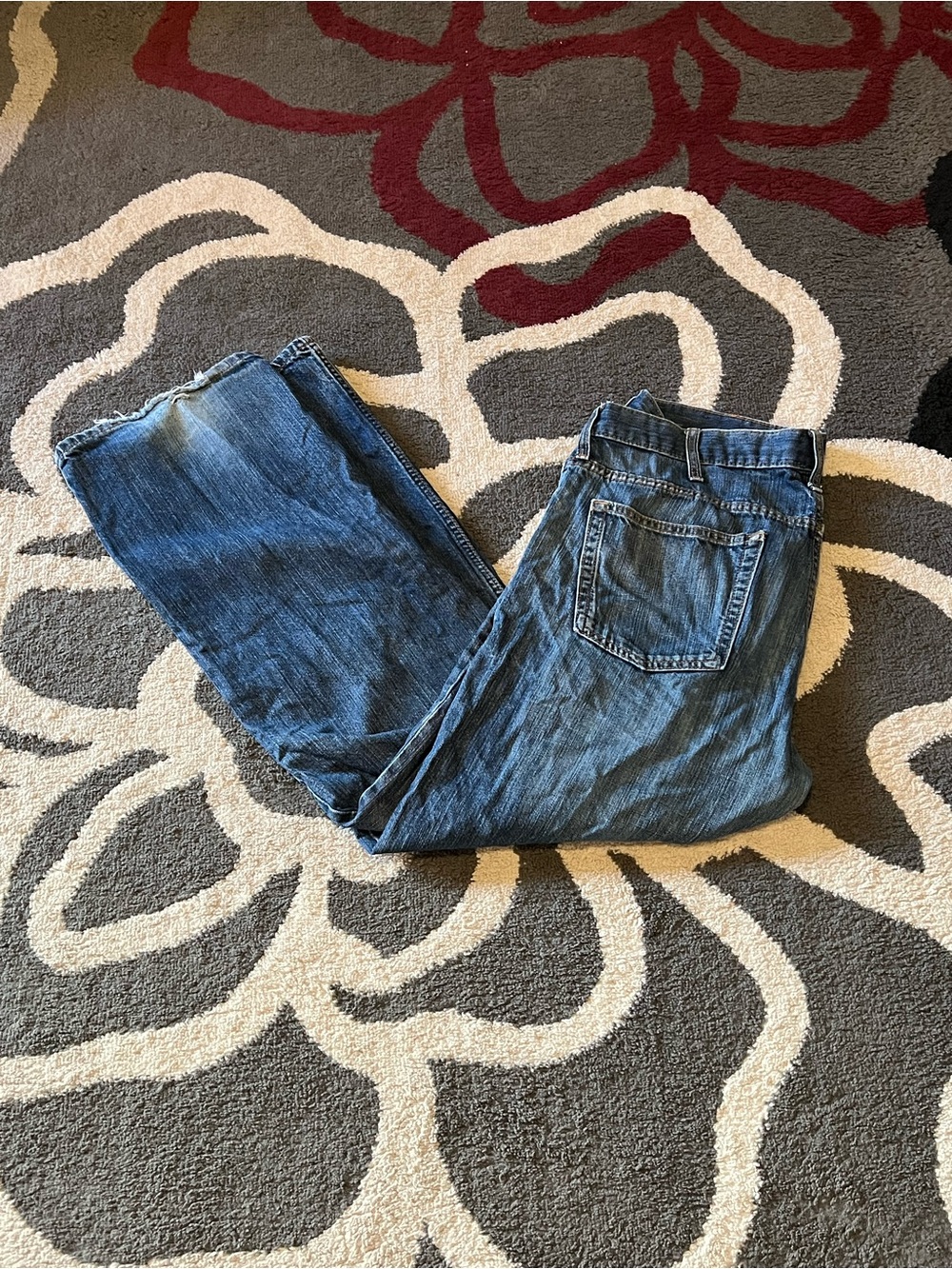 Men's Classic Blue Denim Jeans